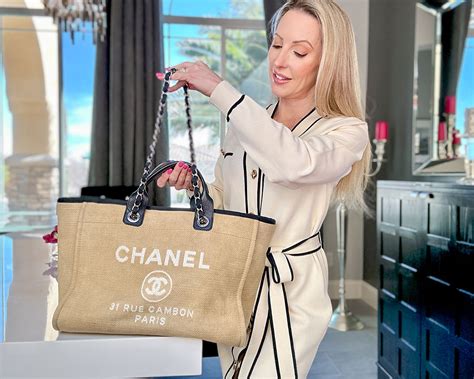 chanel deauville tote review|chanel deauville medium tote.